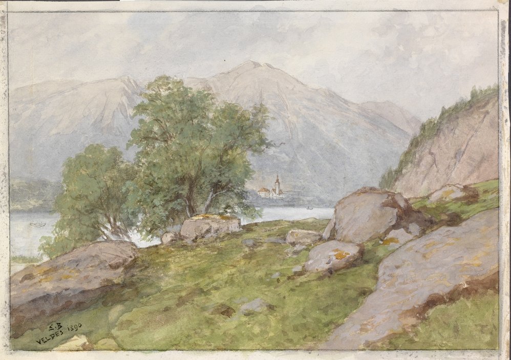 Bled met Stol door Ladislav Benesch