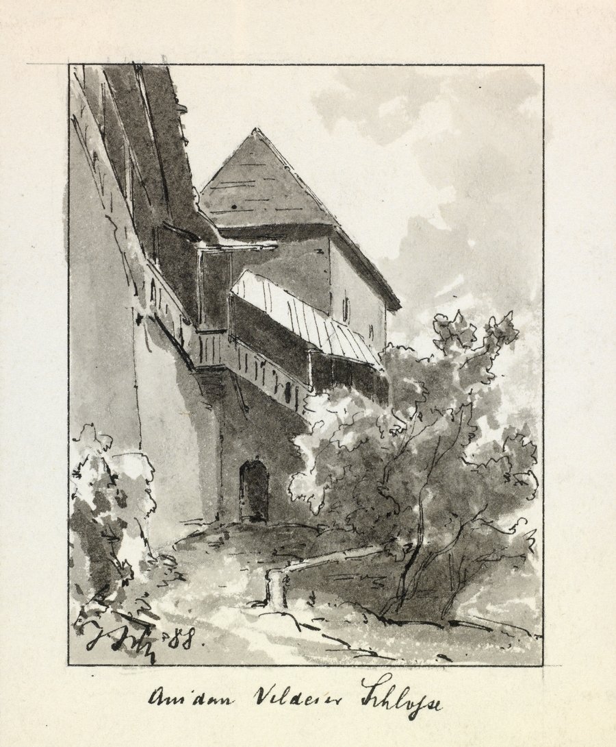 Kasteel van Bled door Ladislav Benesch
