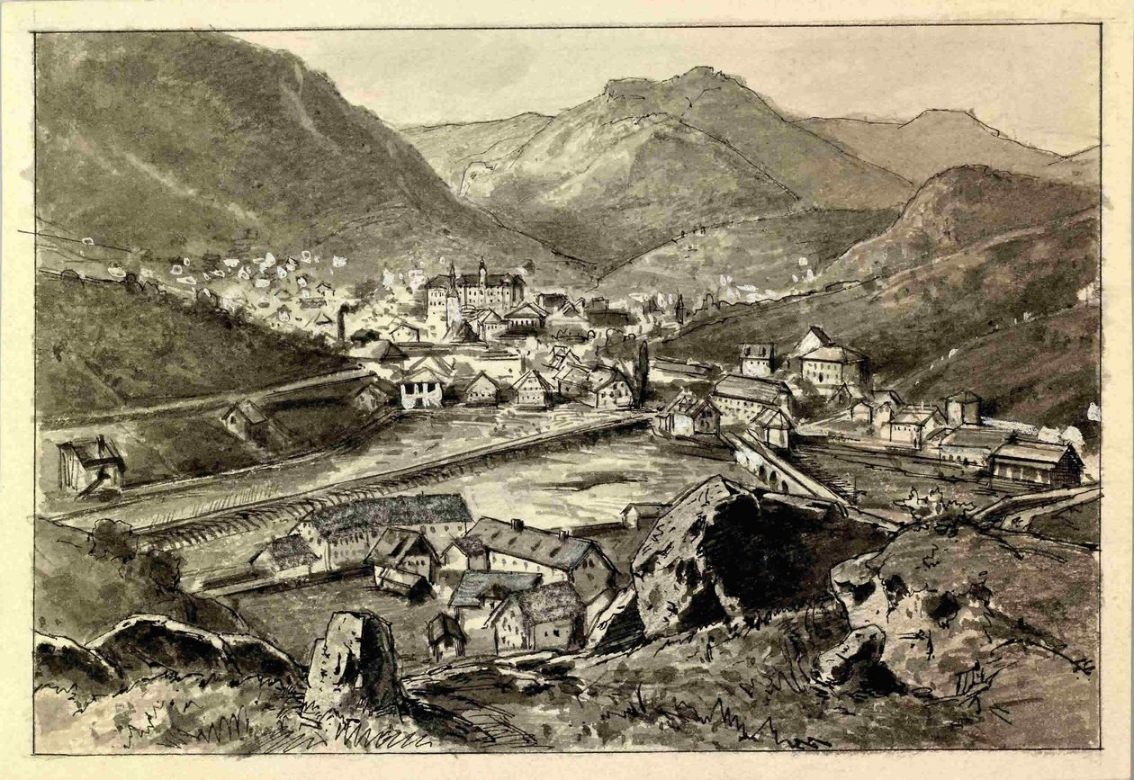 Idrija door Ladislav Benesch