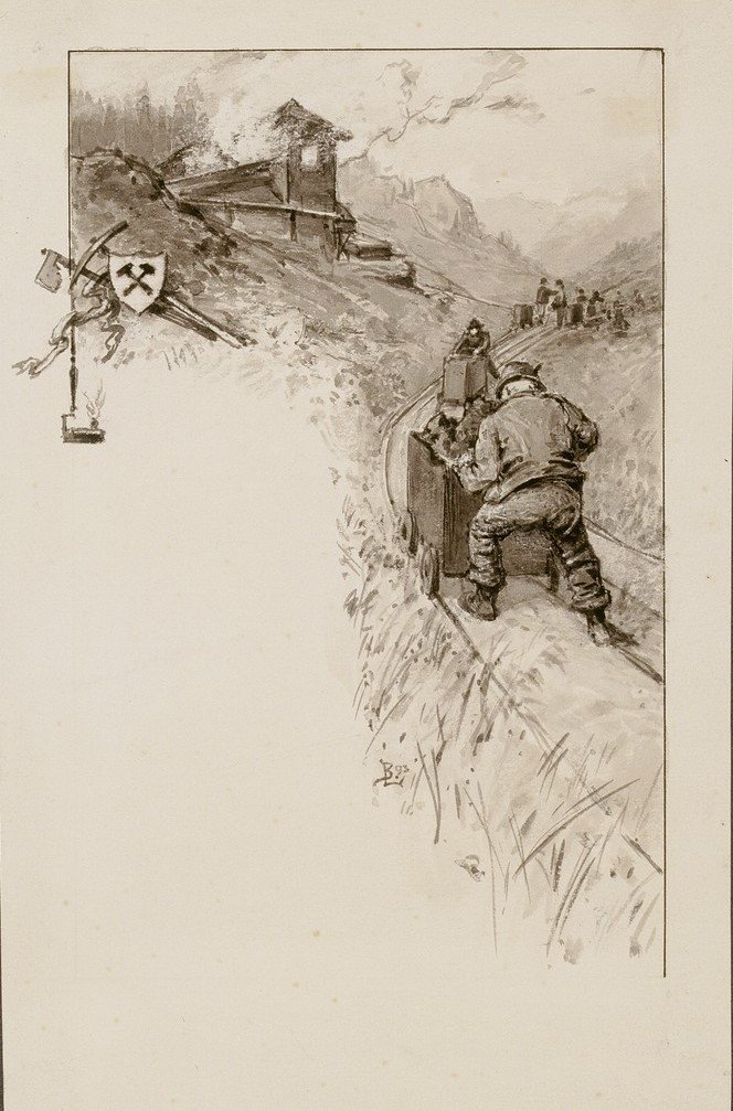 Bij de Sava-grotten door Ladislav Benesch