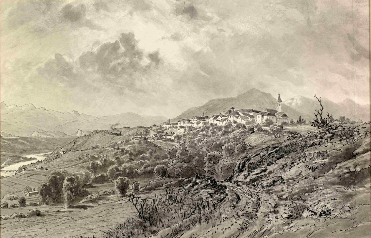Radovljica door Ladislav Benesch