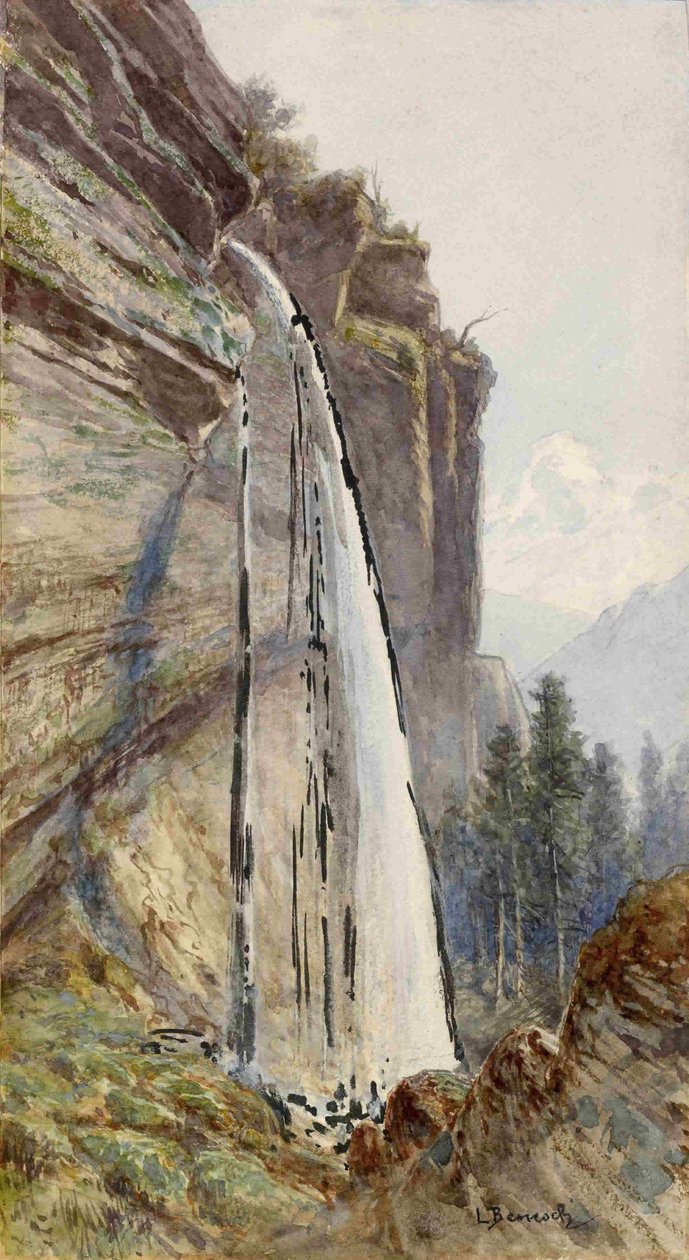 Waterval Pericnik door Ladislav Benesch