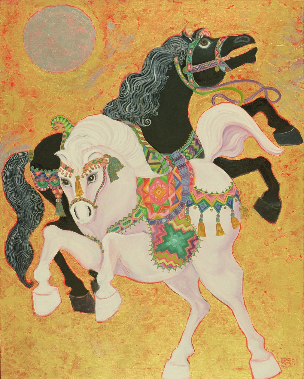Antar en Abla, 1989 door Laila Shawa