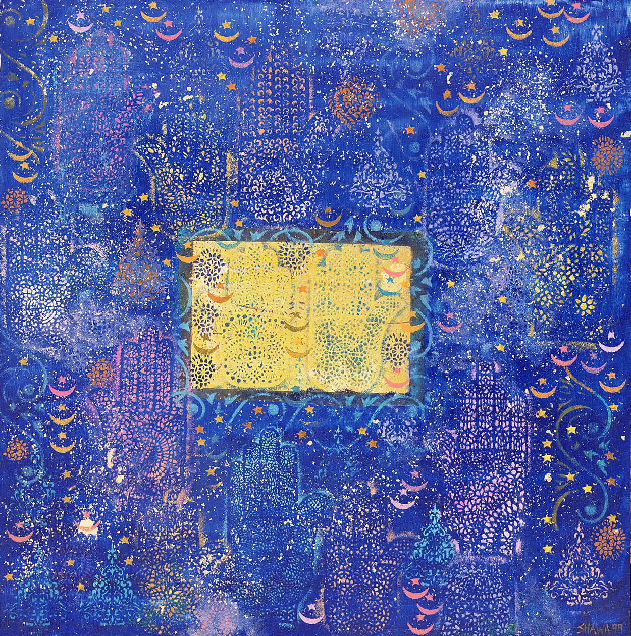 Nacht van het lot, 1990 door Laila Shawa