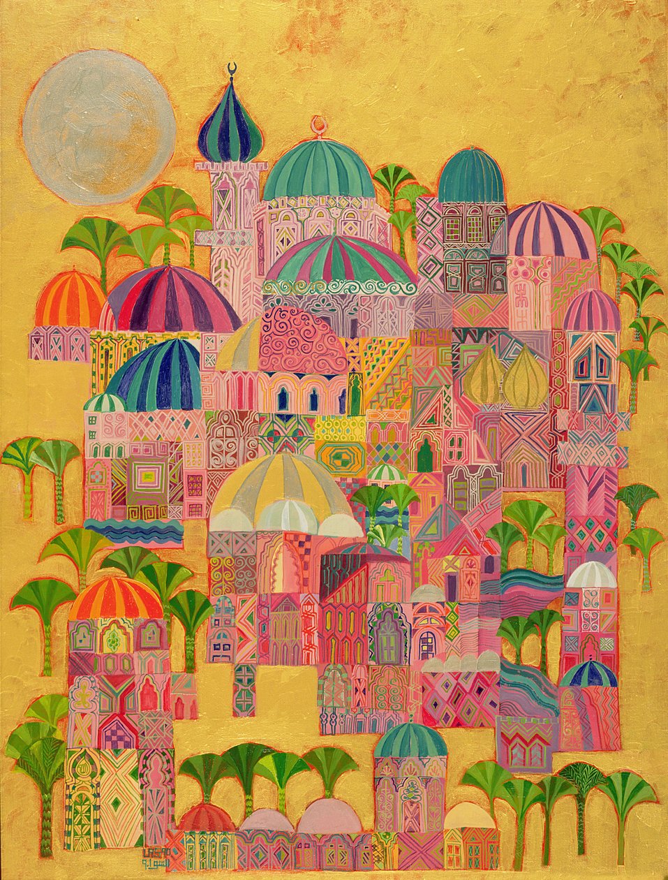 De gouden stad, 1993-94 door Laila Shawa