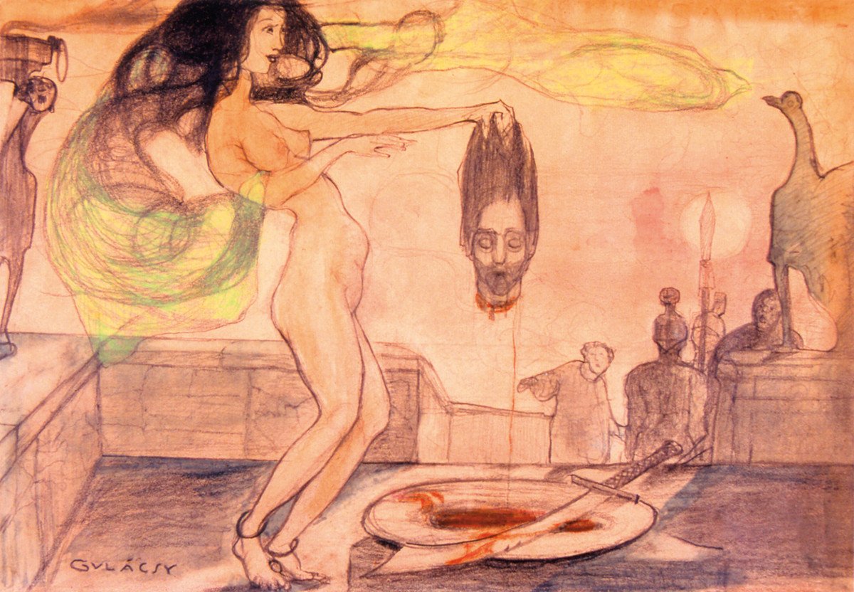 Salome door Lajos Gulácsy