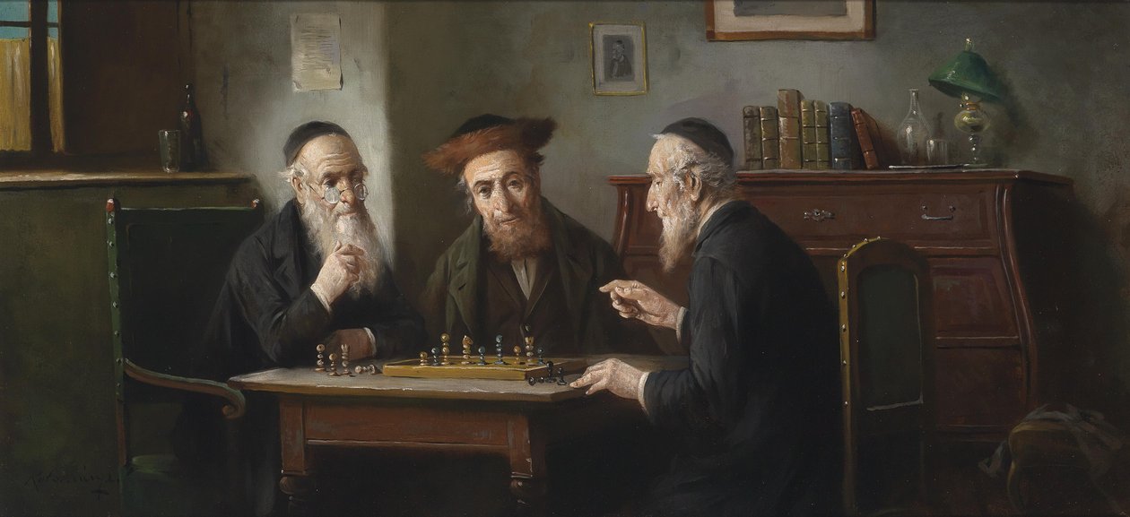 Het schaakspel door Lajos Kolozsváry