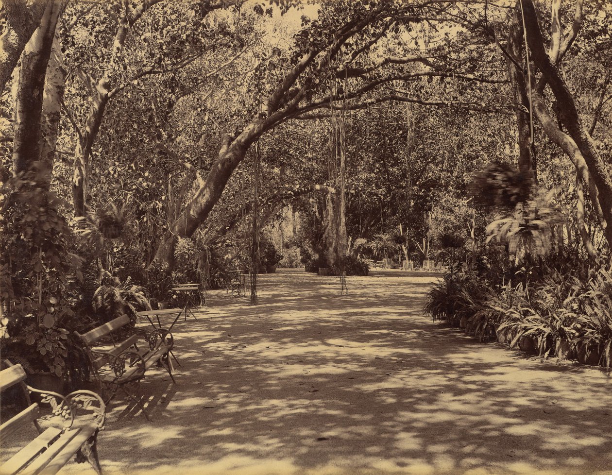 Sookh-Vilas Paleistuin door Lala Deen Dayal