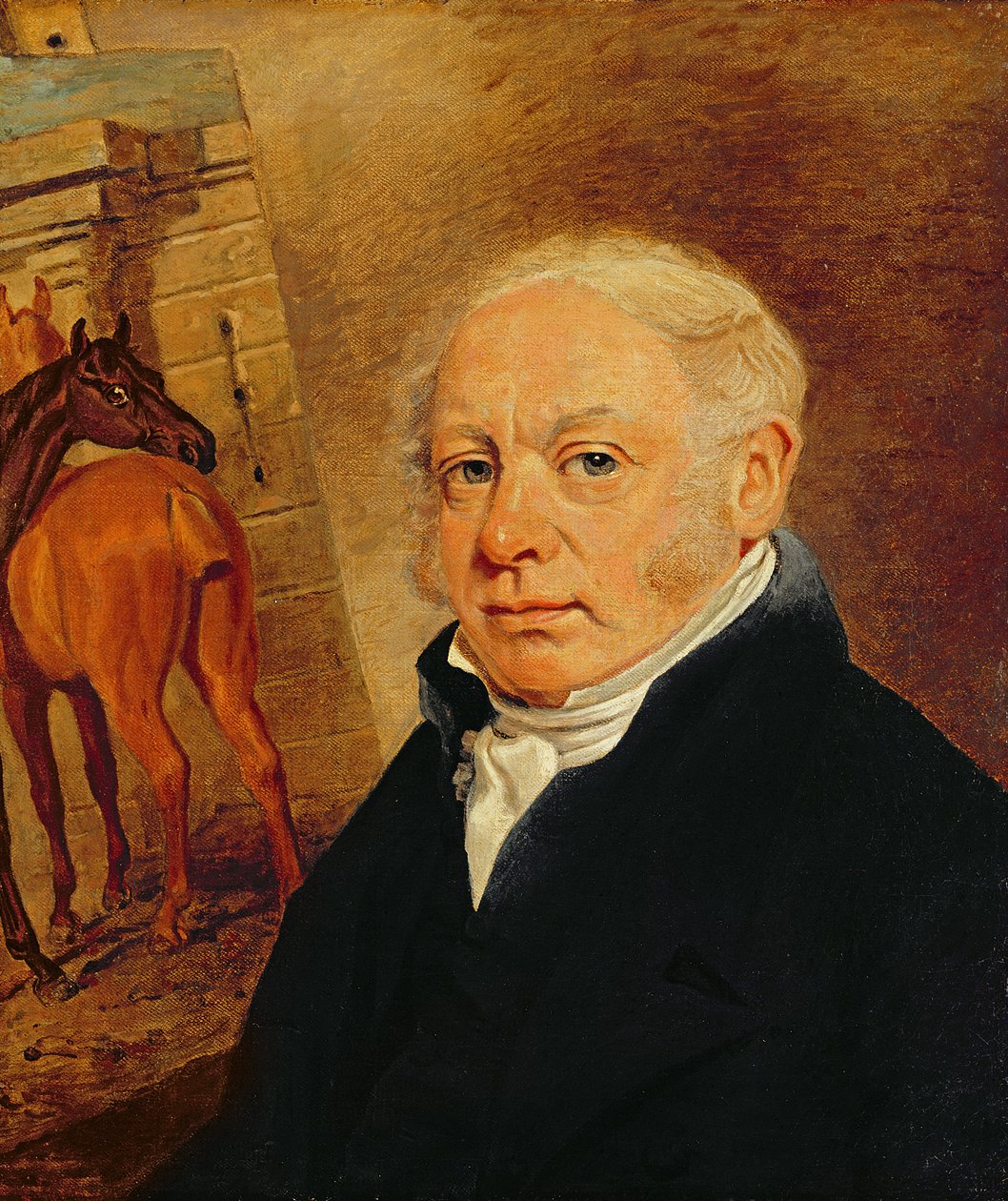 Portret van Ben Marshall (1767-1835) door Lambert Marshall