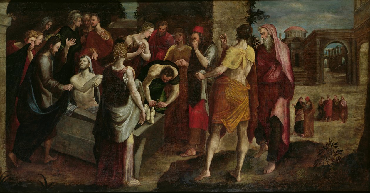 Opstanding van Lazarus door Lambert Zutman