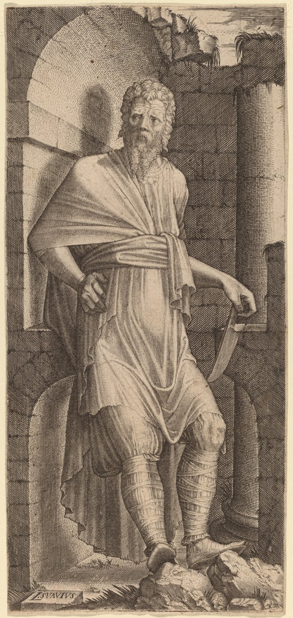 Sint Bartholomeus door Lambert Suavius