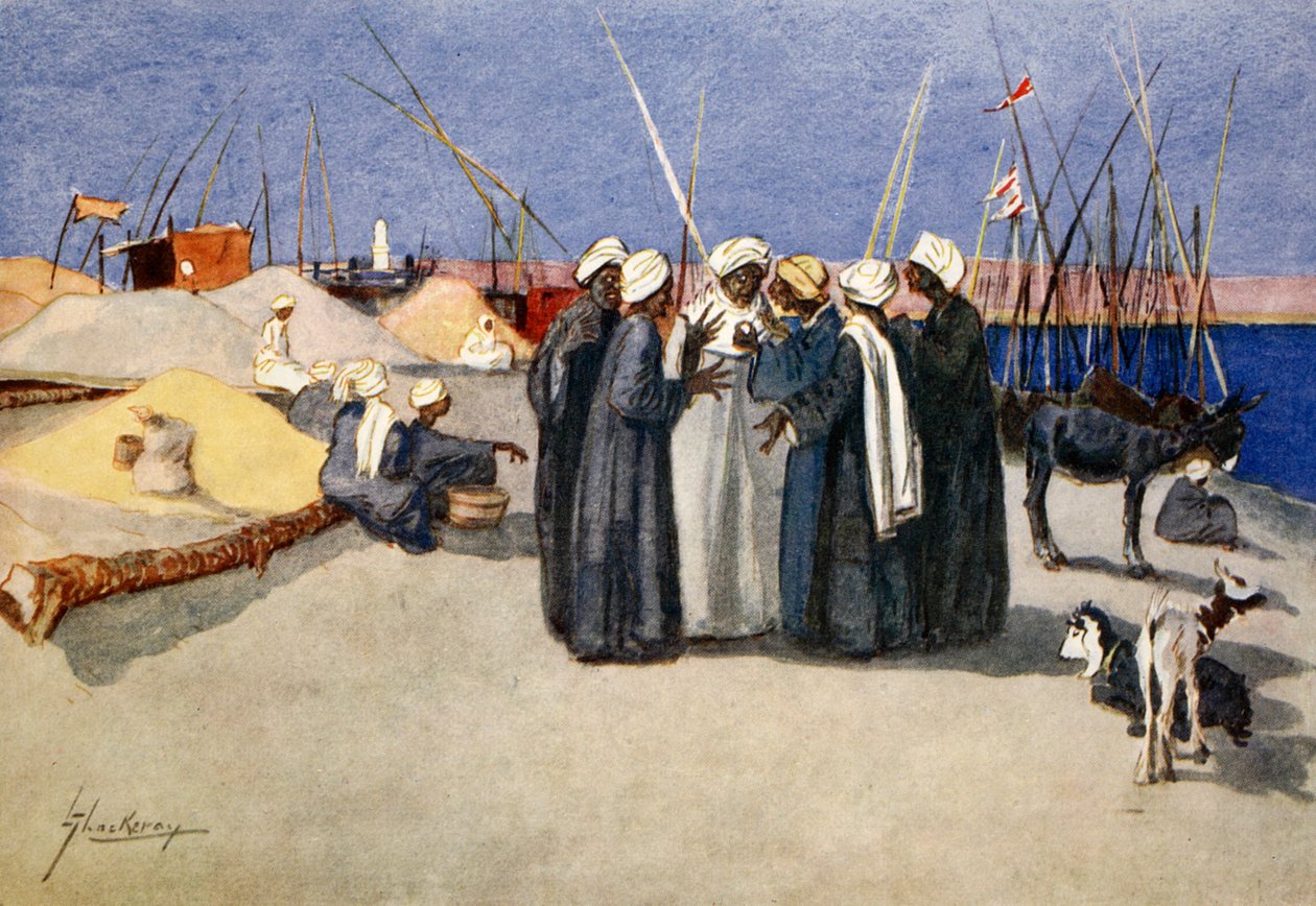 Een zijlicht, 1908 door Lance Thackeray