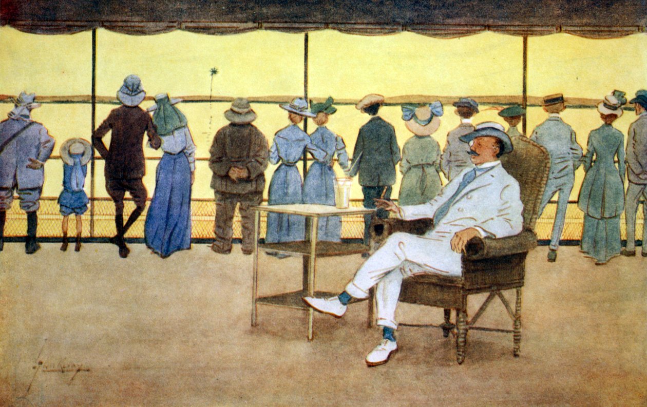 Zonaanbidders, 1908 door Lance Thackeray
