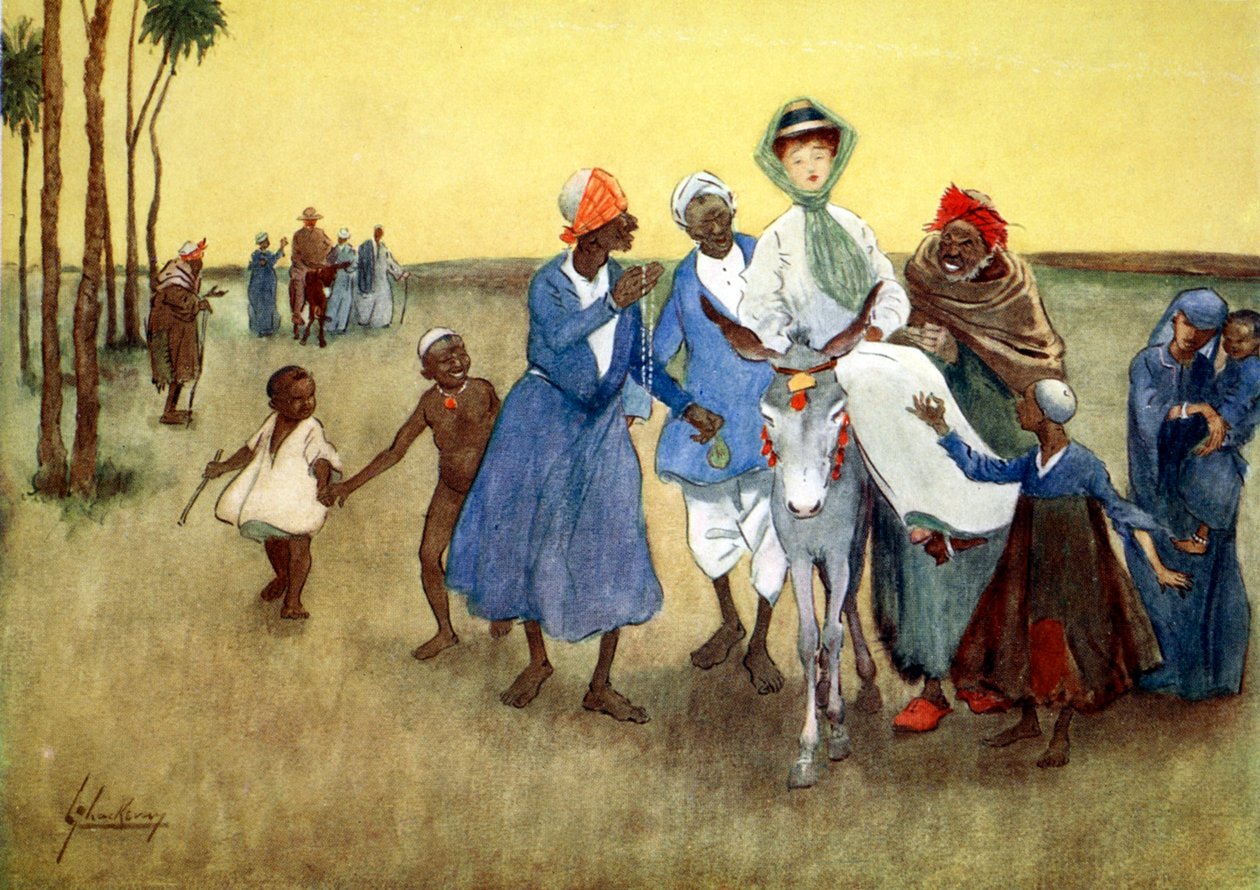 De Antieke Pest, 1908 door Lance Thackeray
