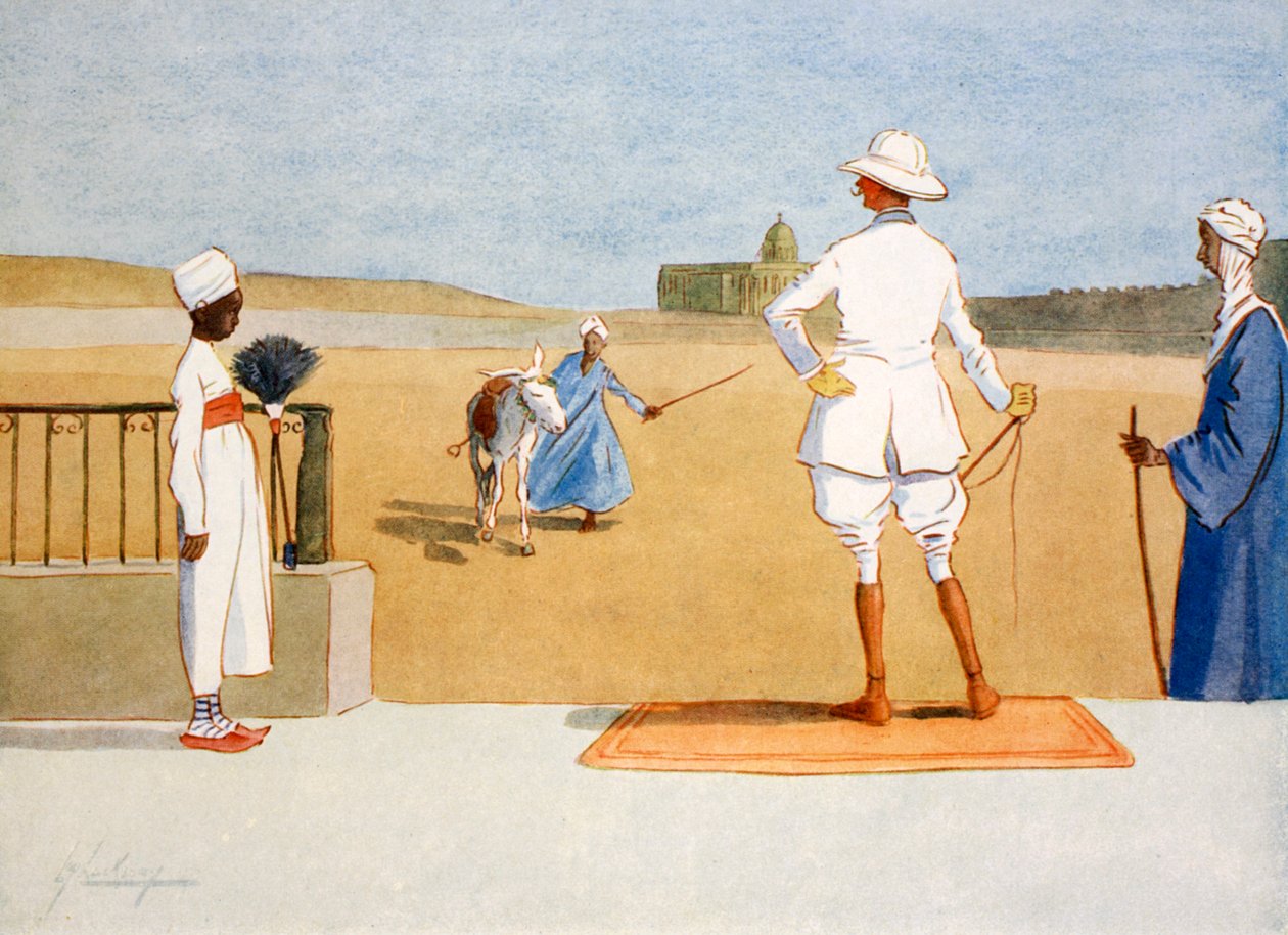 De Dandy Toerist, 1908 door Lance Thackeray