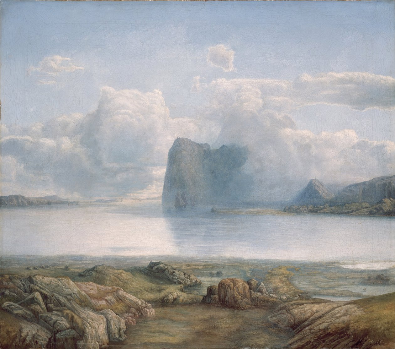 Eiland Borgøy door Lars Hertervig