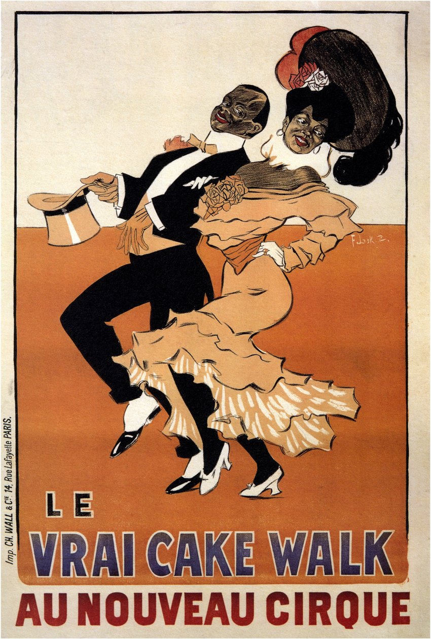 Le Vrai Cake Walk au Nouveau Cirque, ca. 1901-1902 door Laskowski