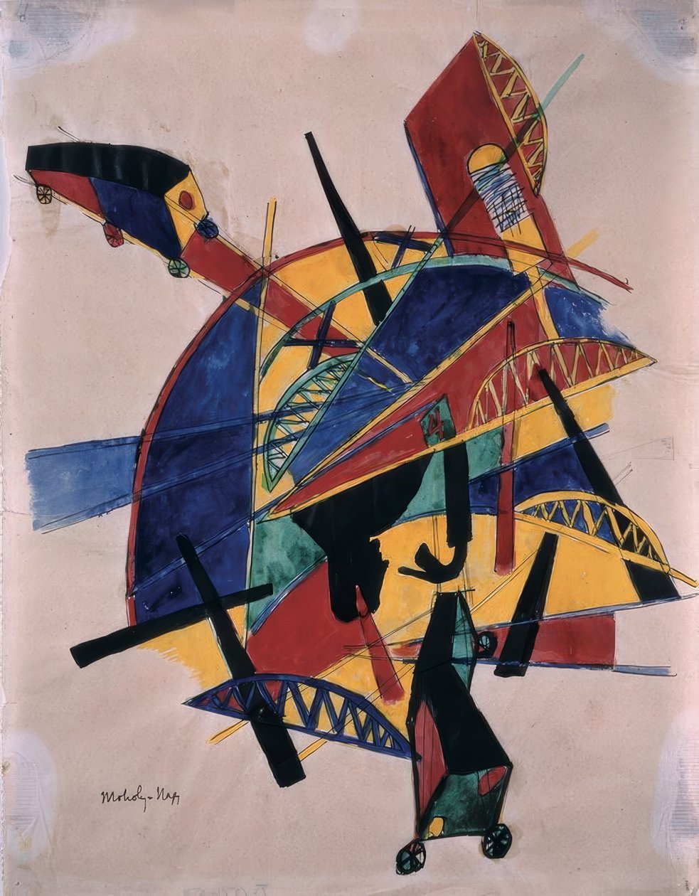 Bruggen door Laszlo Moholy Nagy