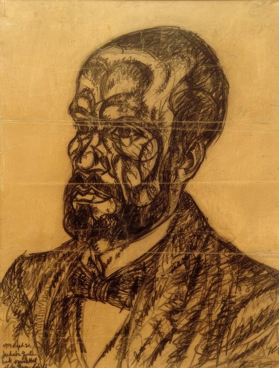 Gyula Juhász door Laszlo Moholy Nagy