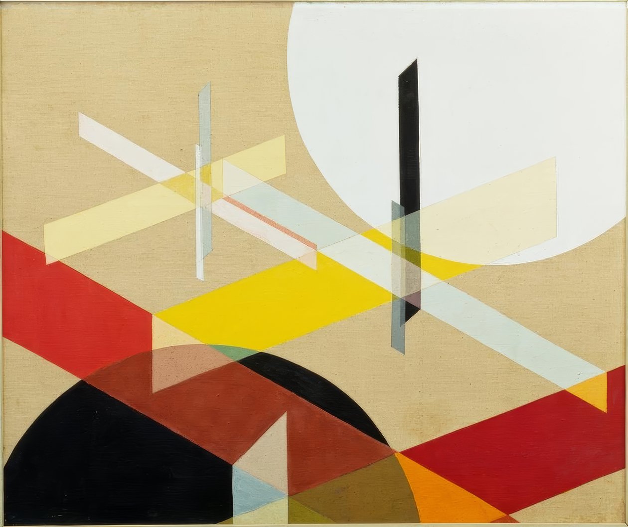 Compositie Z VIII door Laszlo Moholy Nagy