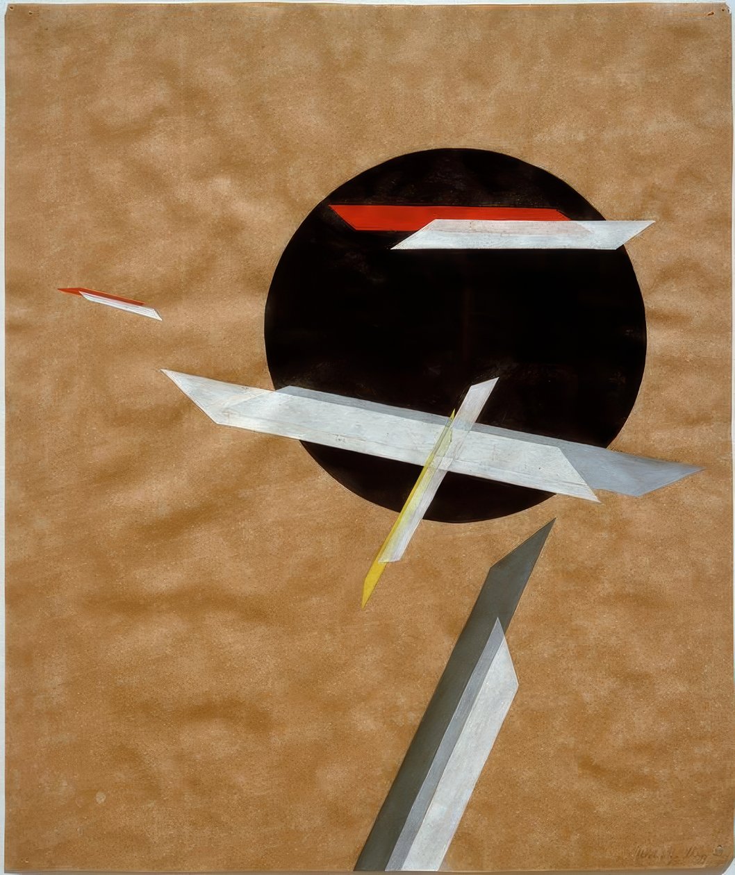 Constructie door Laszlo Moholy Nagy
