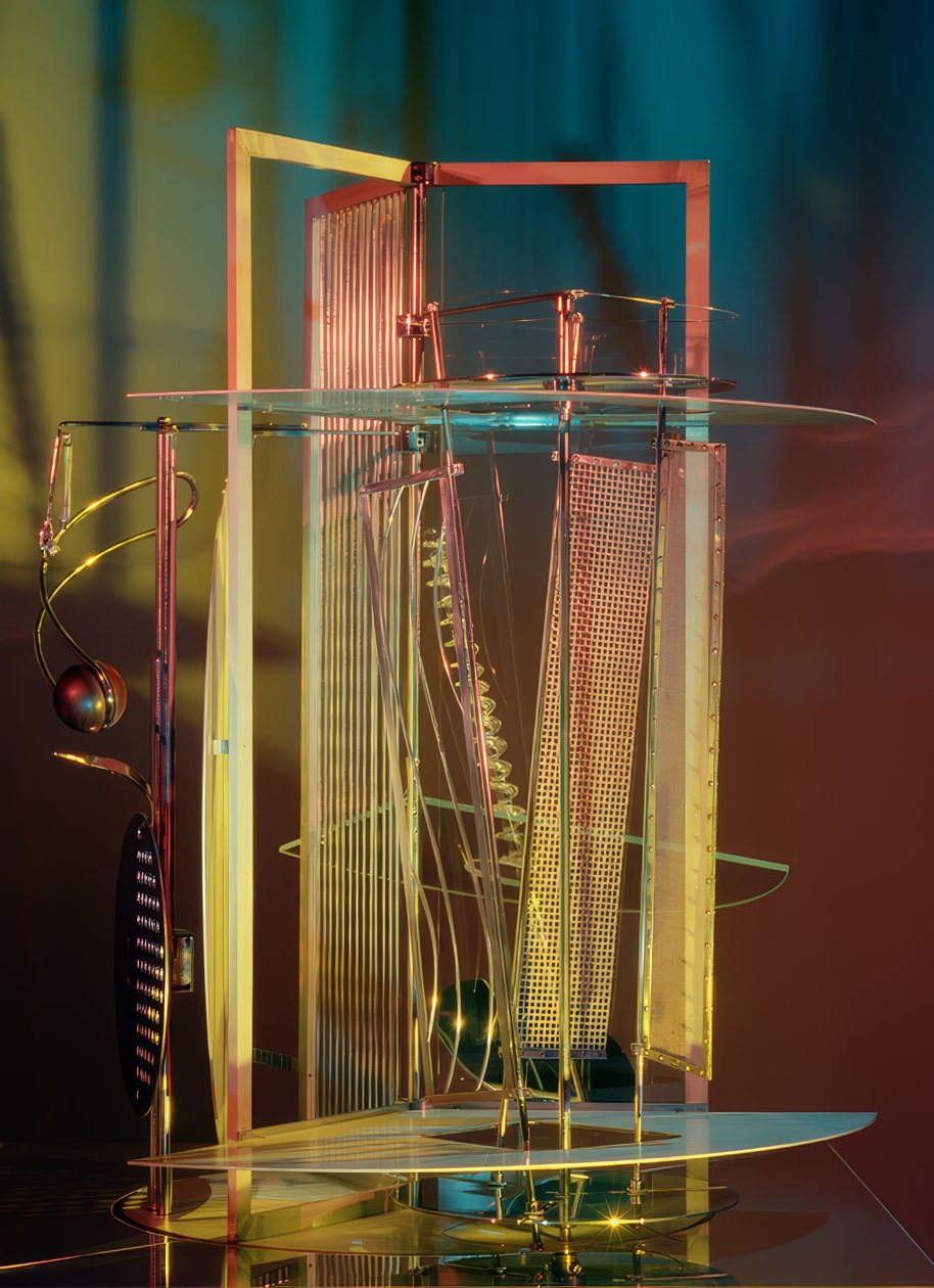 Licht-ruimte-modulator door Laszlo Moholy Nagy