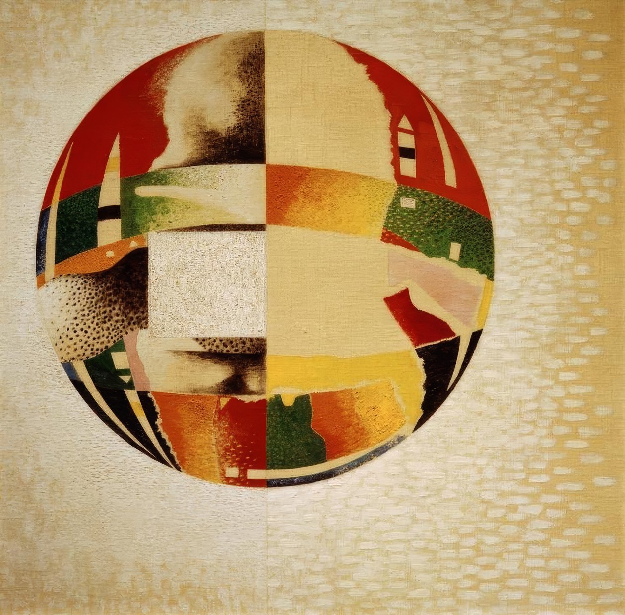 Nucleair II door Laszlo Moholy Nagy