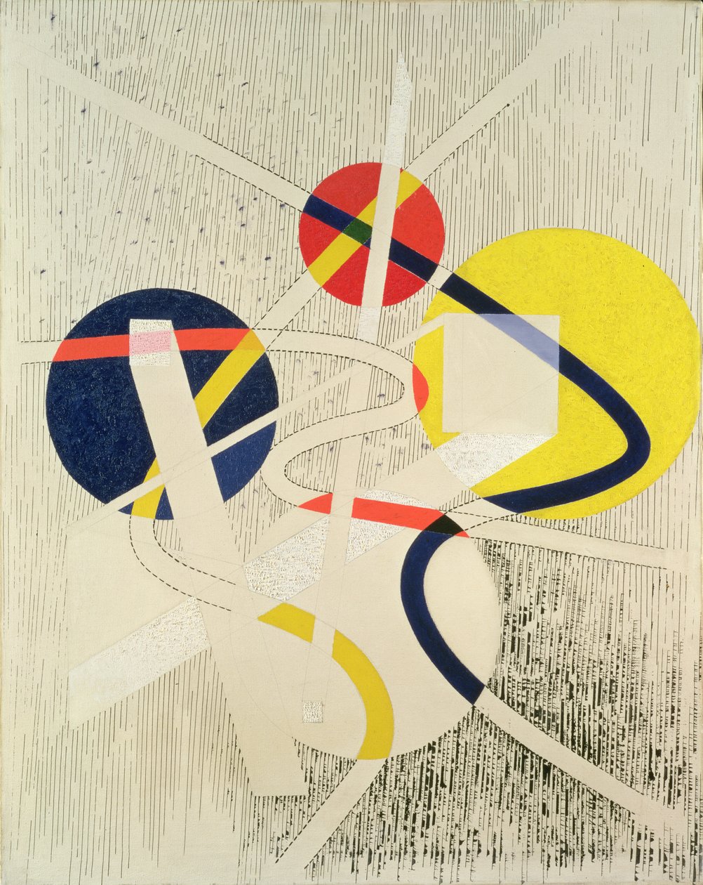 Nucleaire ruimte door Laszlo Moholy Nagy