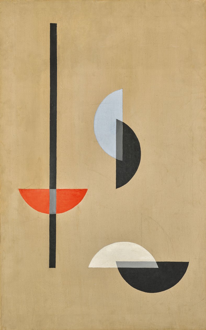 Segmenten, 1921 door Laszlo Moholy Nagy