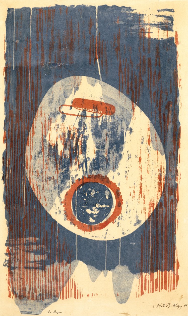 Zonder Titel door Laszlo Moholy Nagy