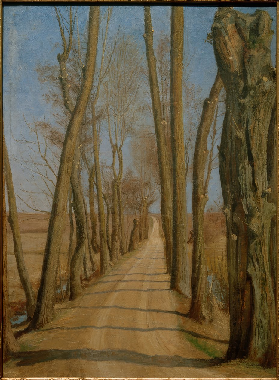 Laan bij Ydernaes. Gavnø door Laurits Andersen Ring