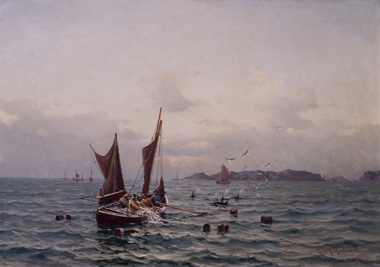 Marine door Lauritz Haaland
