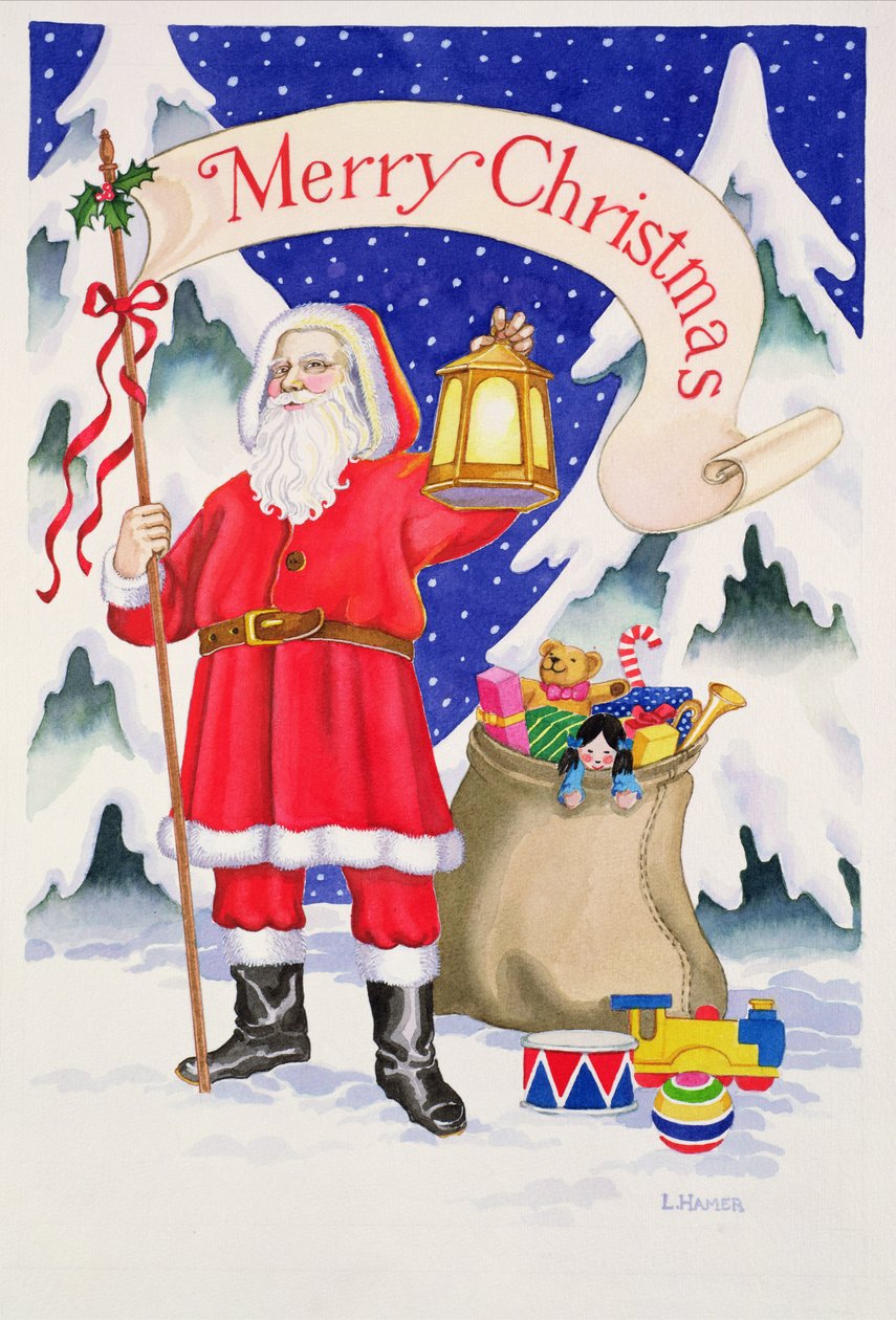 Vrolijk kerstfeest door Lavinia Hamer