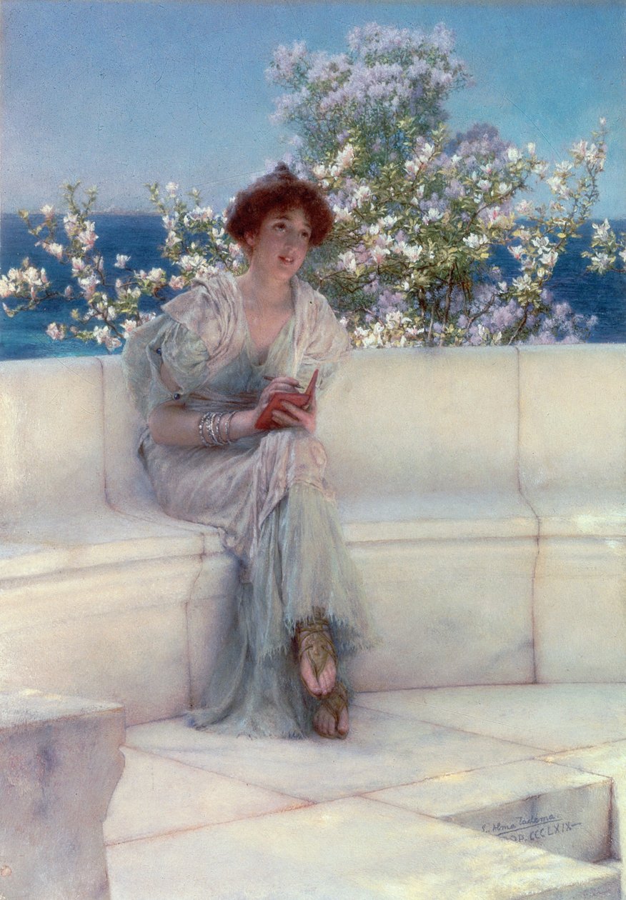 Het Jaar is in de Lente, Alles is Goed met de Wereld, 1902 door Lawrence Alma Tadema