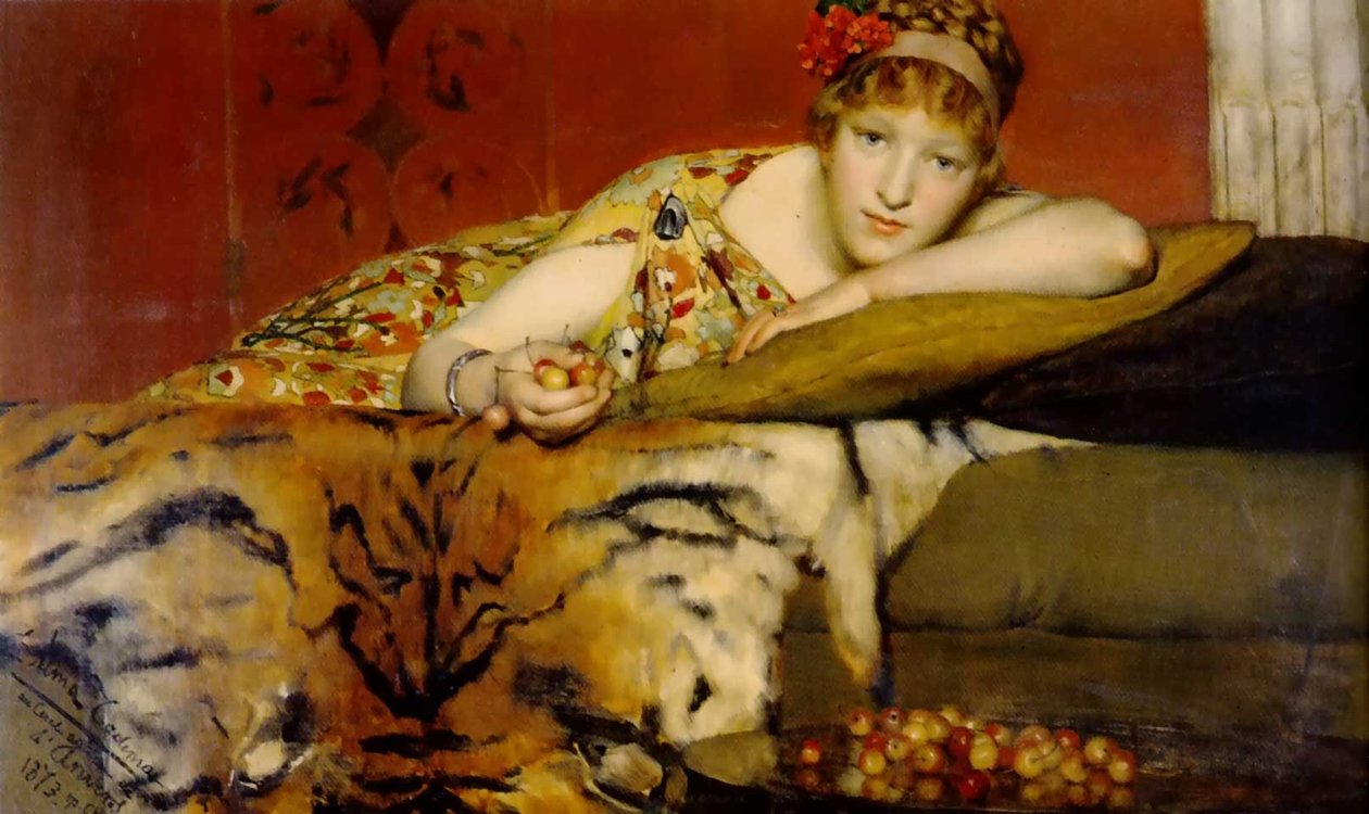 Kersen door Lawrence Alma Tadema