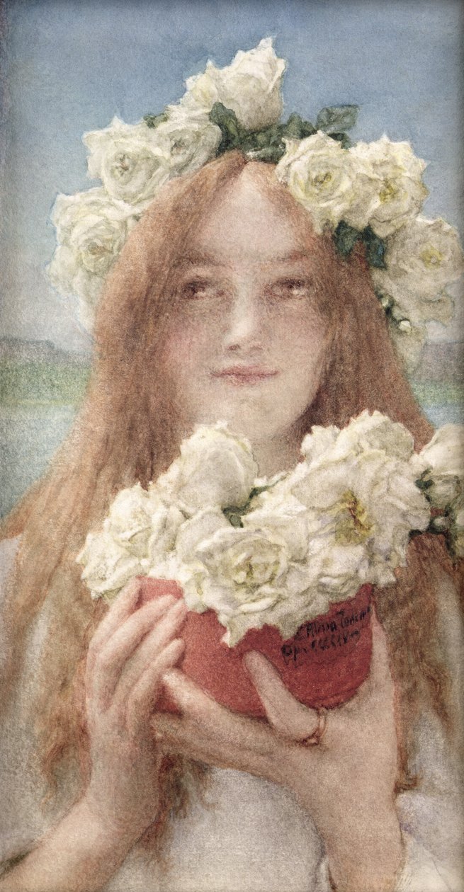 Zomeraanbieding, 1894 door Lawrence Alma Tadema