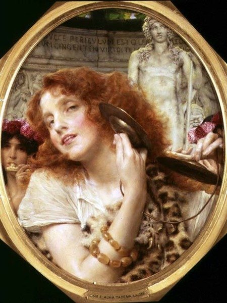Bacchante door Lawrence Alma Tadema