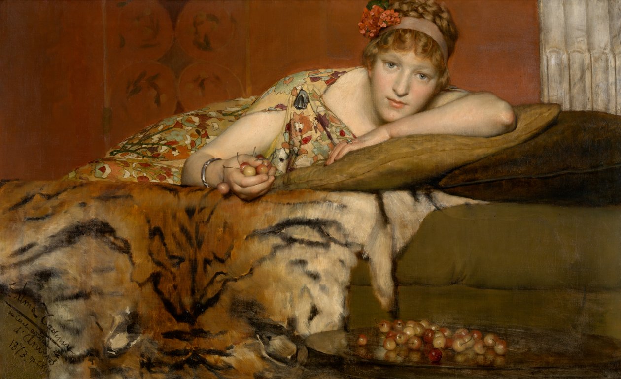 Kersen door Lawrence Alma Tadema