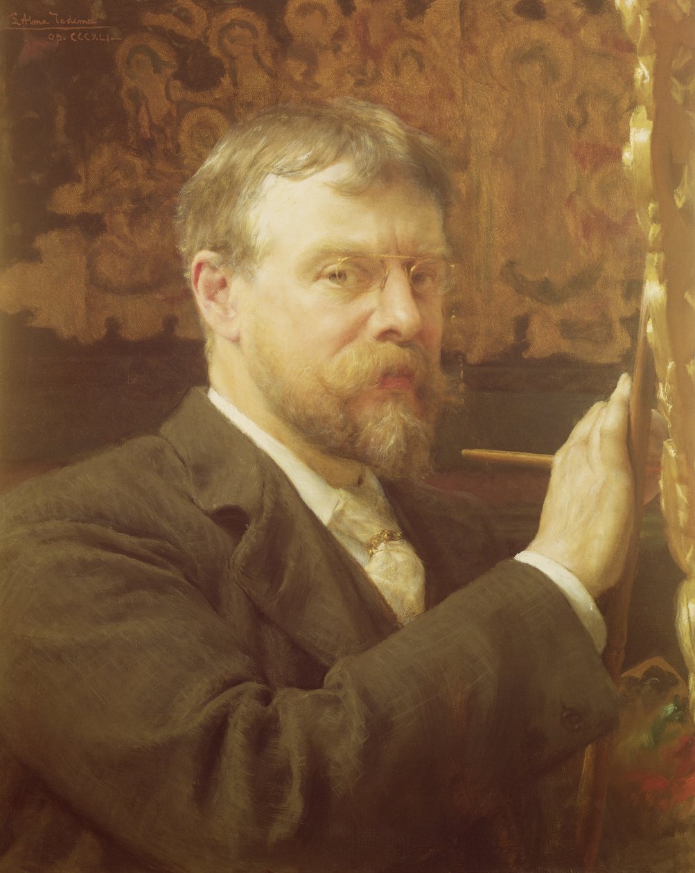Zelfportret door Lawrence Alma Tadema