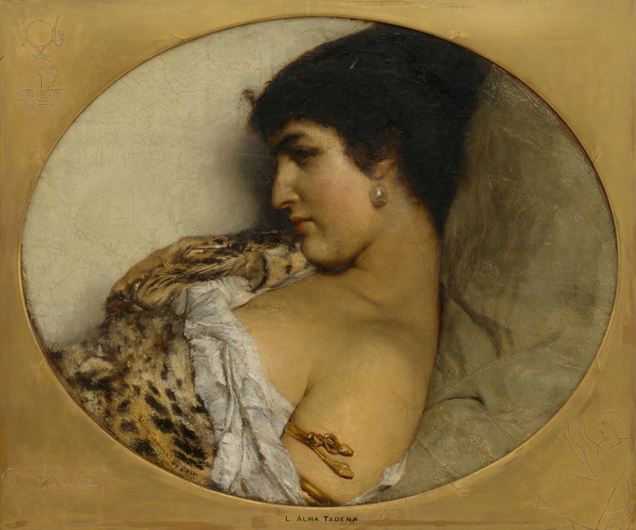 Cleopatra door Lawrence Alma Tadema