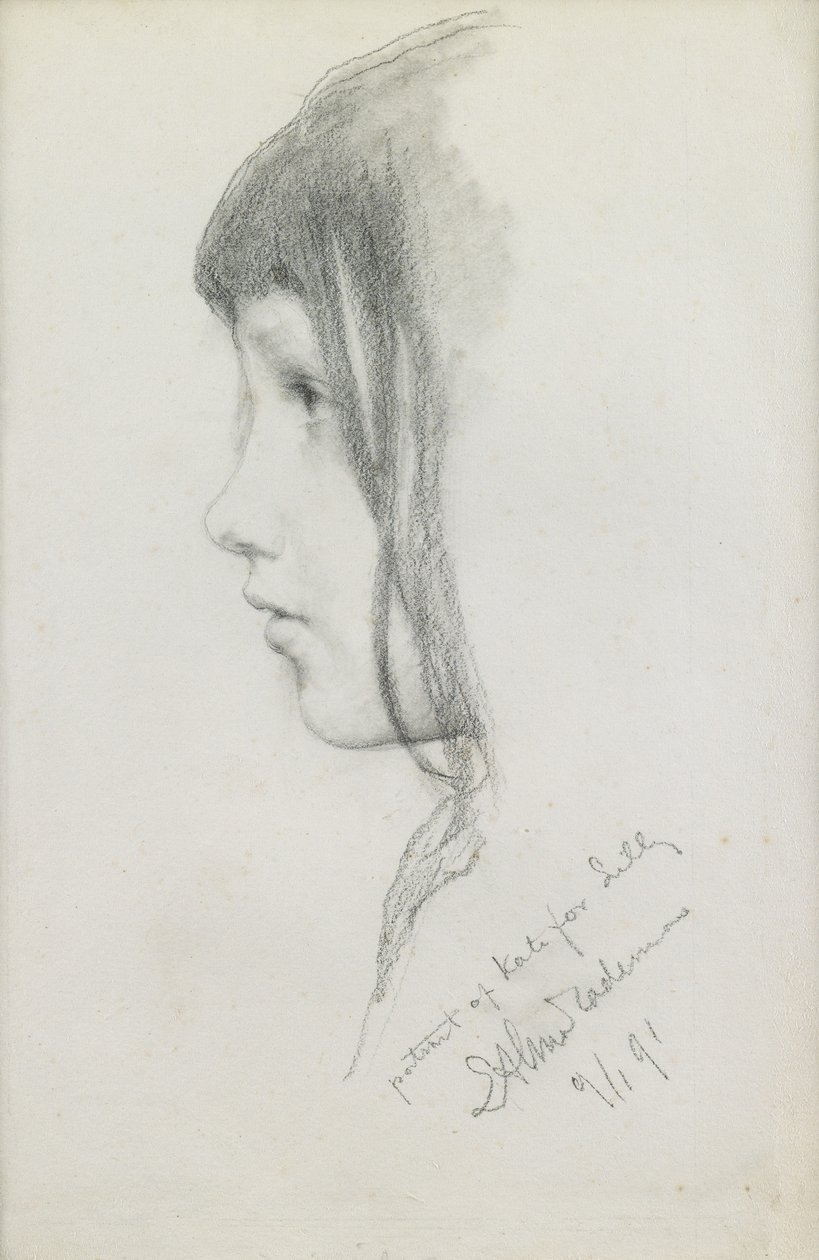 Kate Millet, januari 1891 door Lawrence Alma Tadema