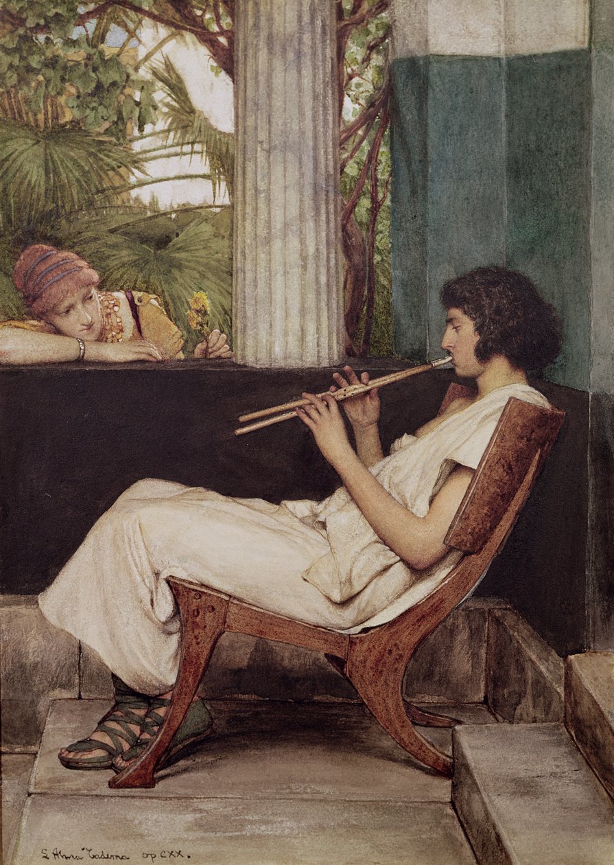 Muziek Heeft Charme door Lawrence Alma Tadema