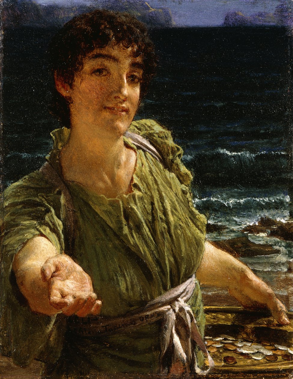 Een Klein Gezicht, 1883 door Lawrence Alma Tadema