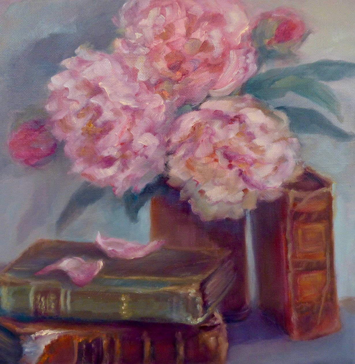 Pioenrozen roze, 2019 door Lee Campbell