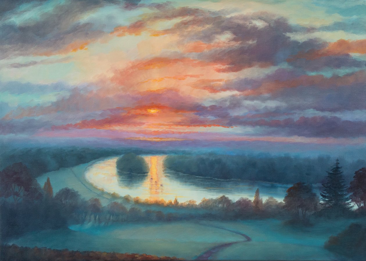 September Uitzicht - Richmond door Lee Campbell