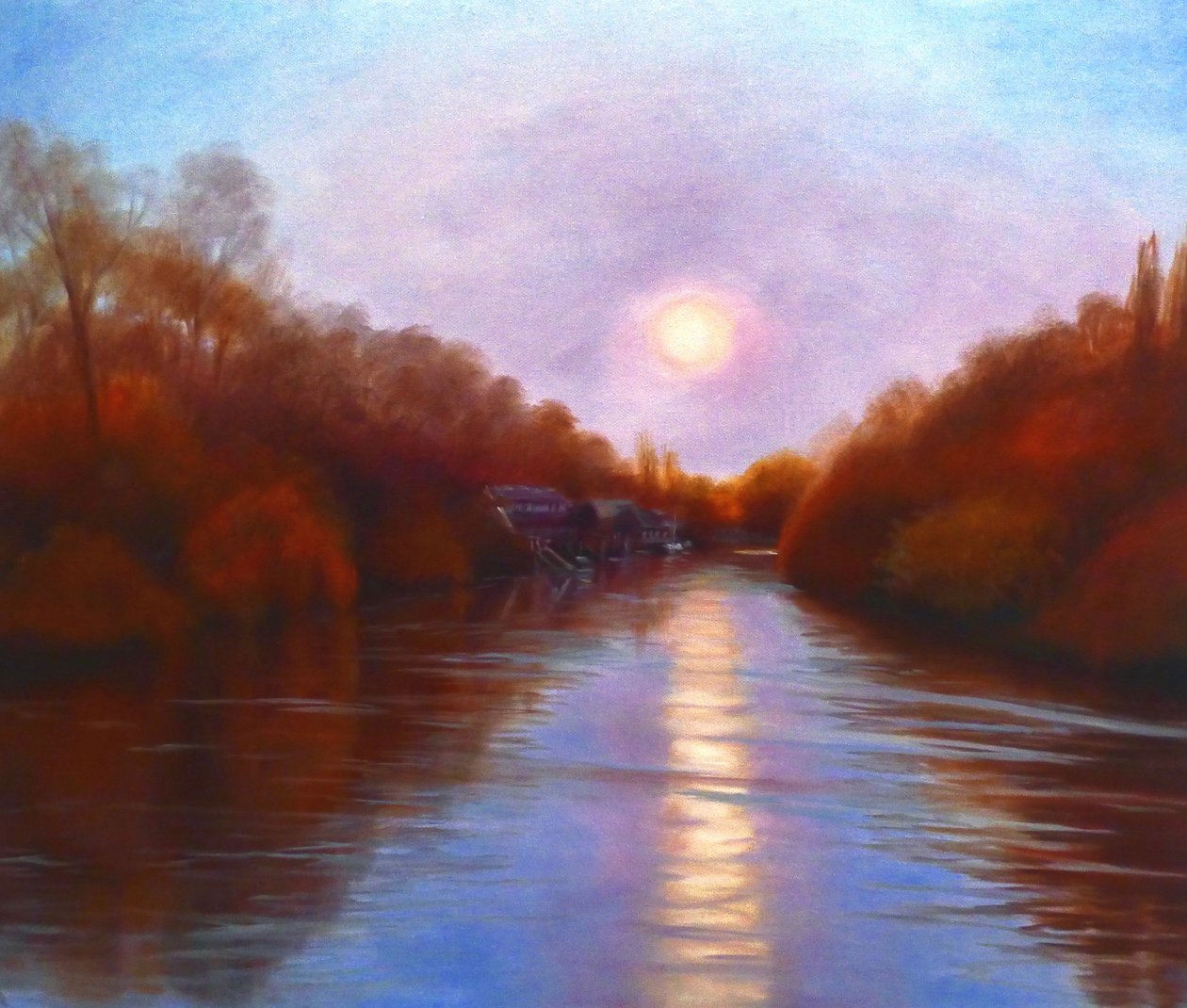 Eel Pie Island reflecties door Lee Campbell
