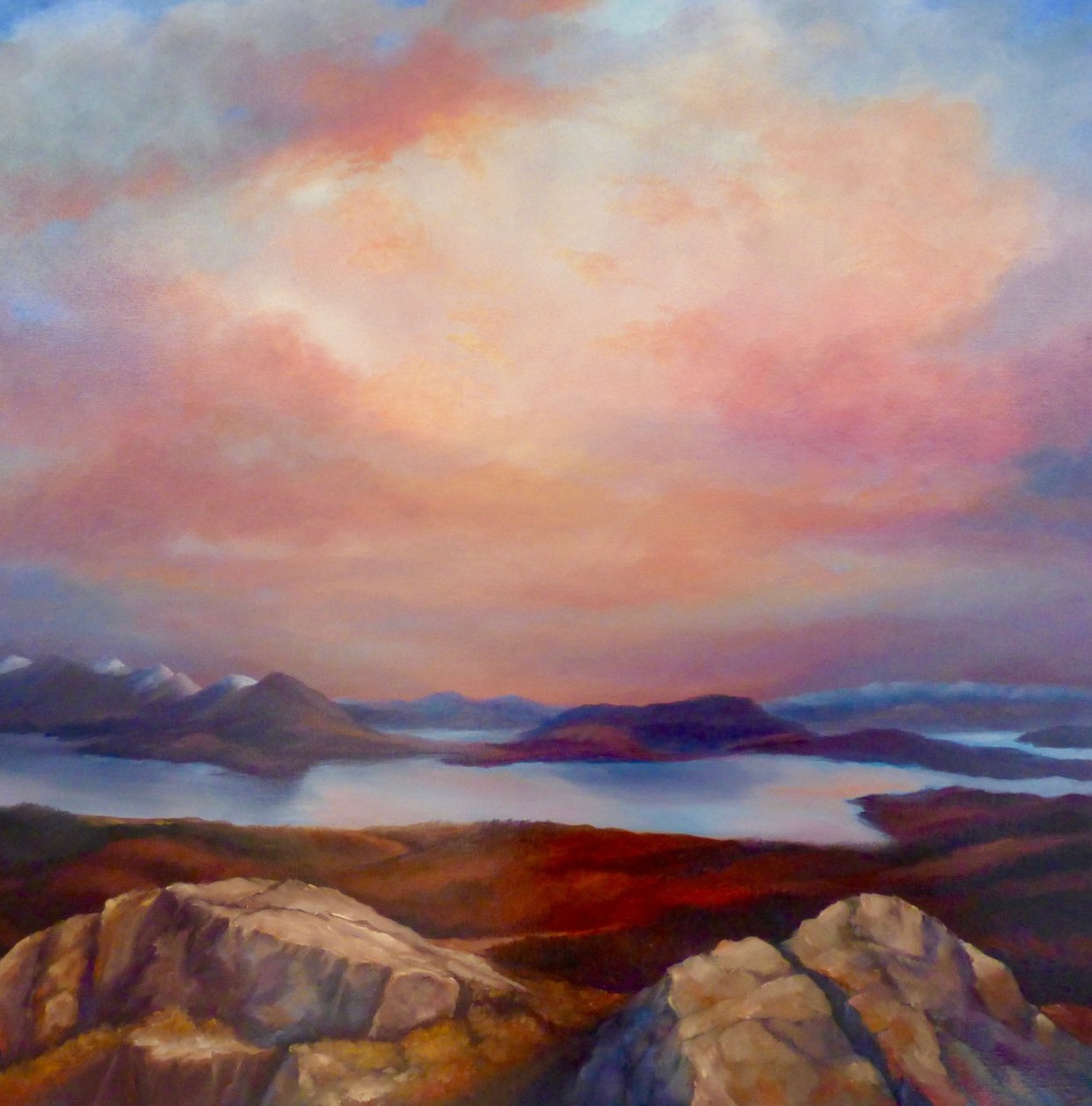 Hoogland Loch door Lee Campbell