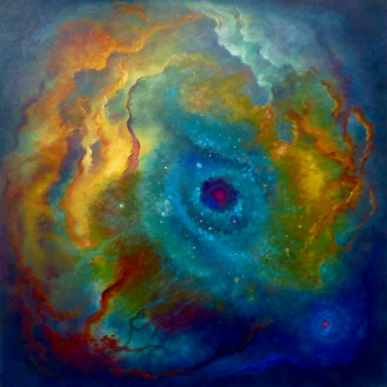 Nebula Malachiet, 2023 door Lee Campbell