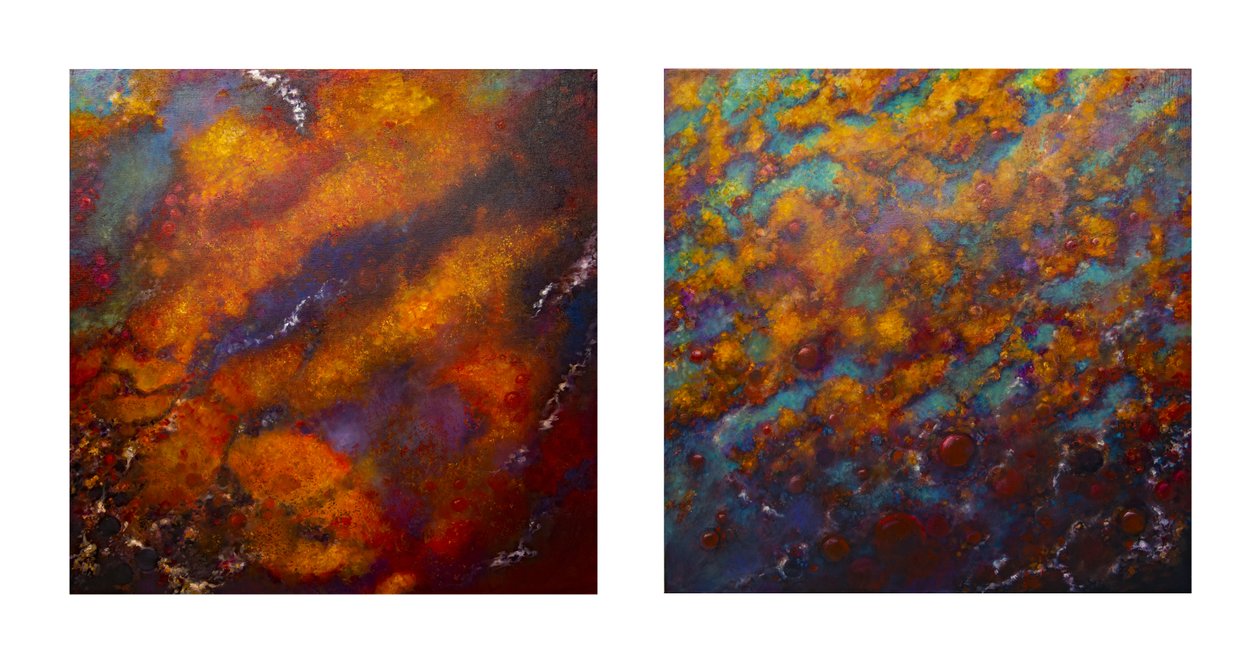Oxidatie I en II, 2016 door Lee Campbell