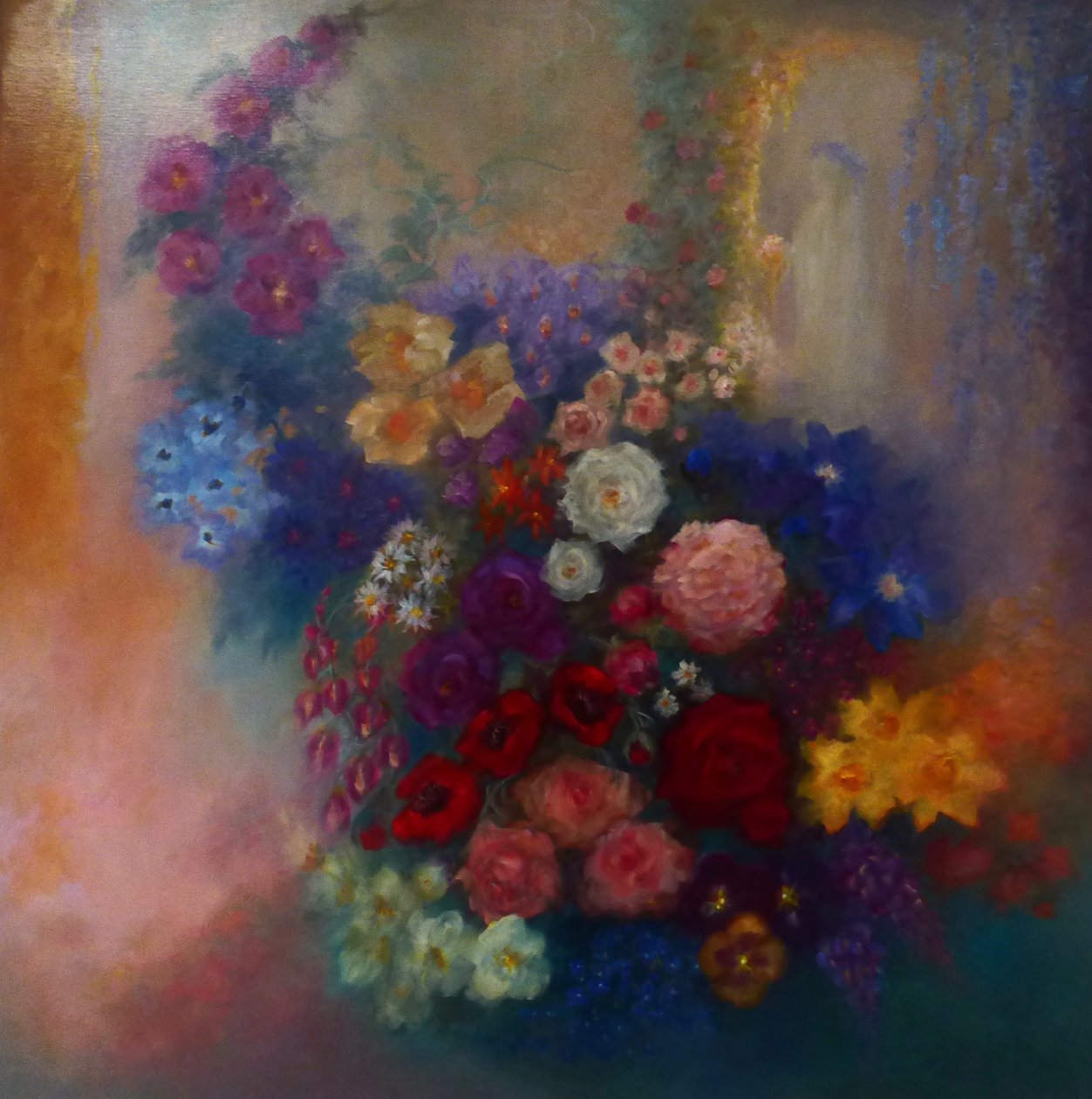 Geest van Bloemen II door Lee Campbell